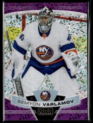 2019-20 O-Pee-Chee Platinum Violet Pixels 364/399 Semyon Varlamov #139 NY Islanders